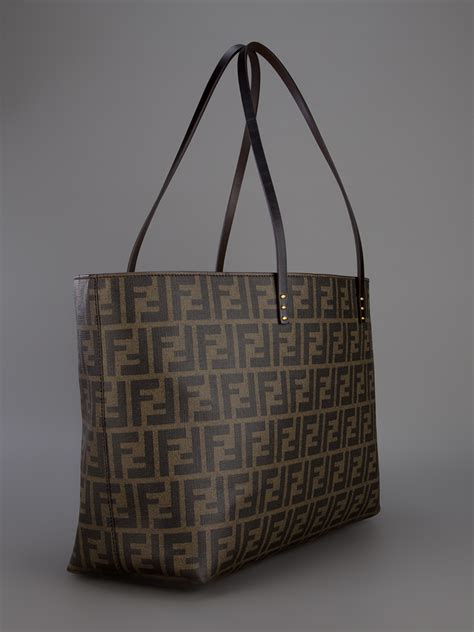 fendi backpack monogram|Fendi monogram shopper tote.